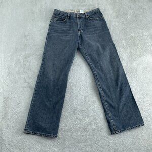 Eddie Bauer Mens Jeans W35 L32 Blue Straight Leg Cotton Denim 4953